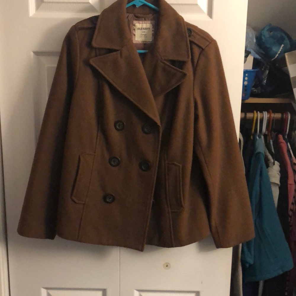 Pea coat/ brown